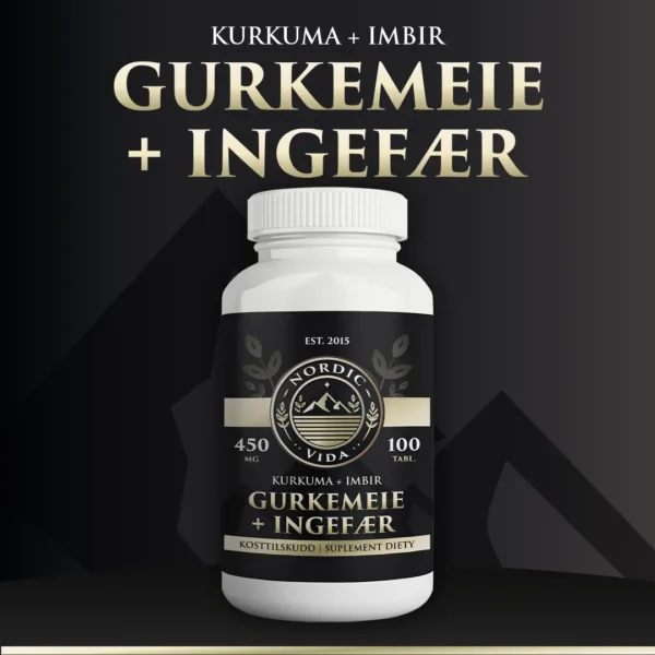 Nordic Vida Kurkuma + Imbir