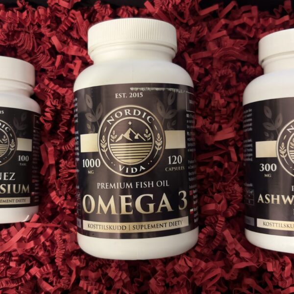 Zestaw produktów - suplementy diety Nordic Vida